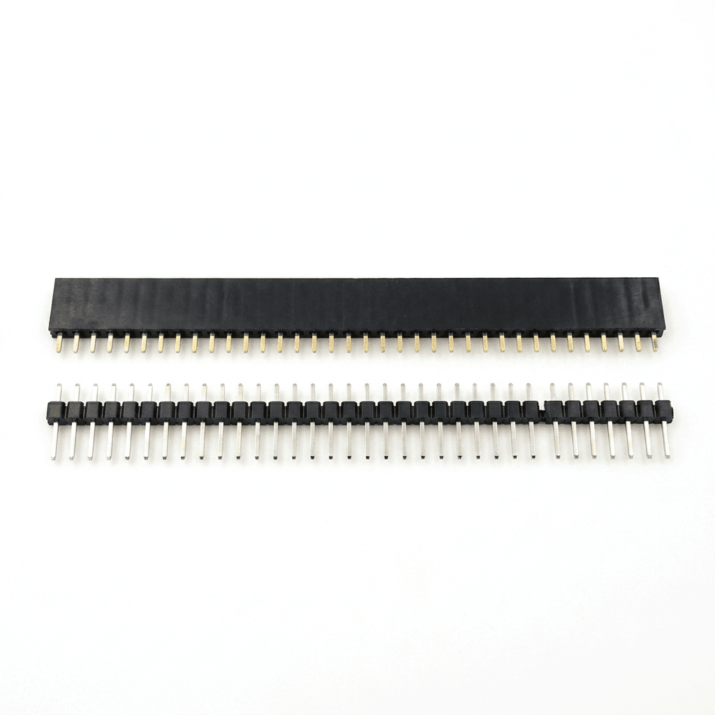 40x1 MALE AND FEMALE BERG STRIP 2.54mm 