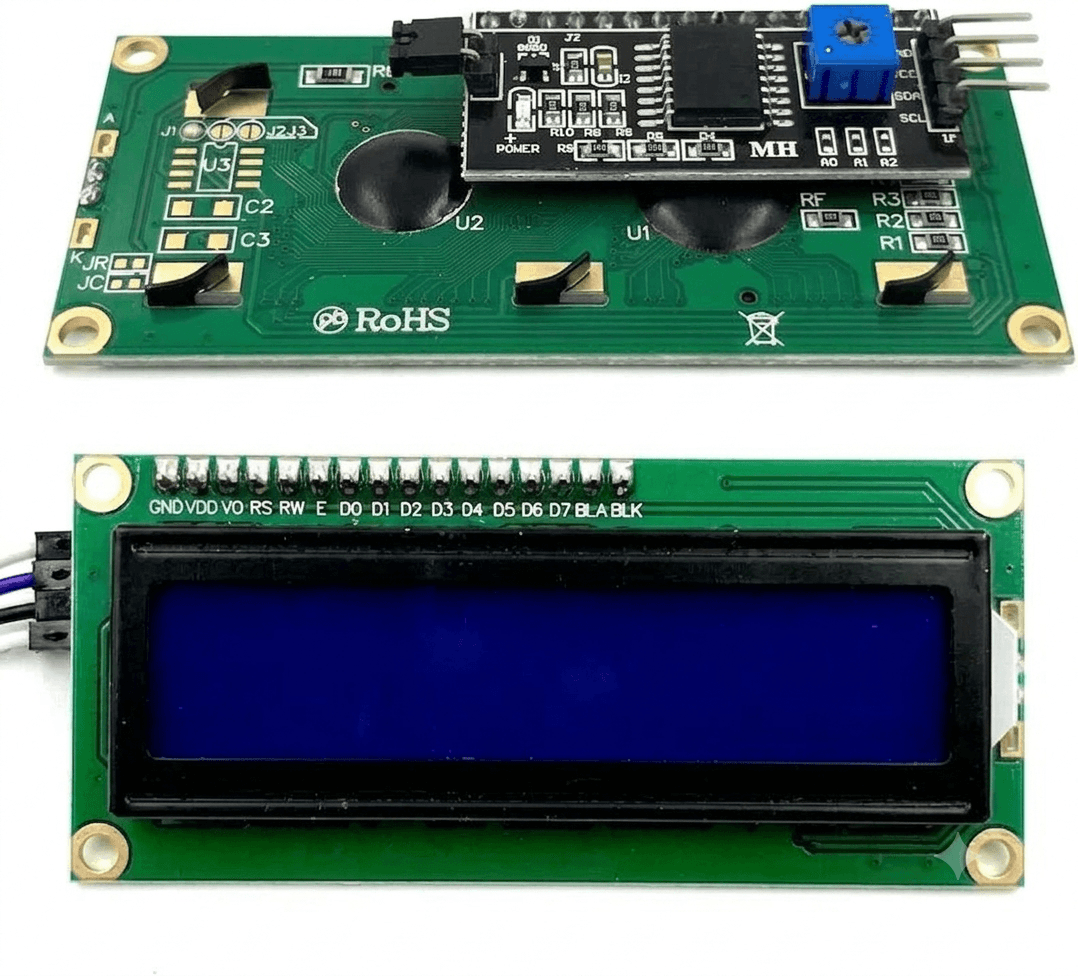 16X2 LCD WITH  I2C